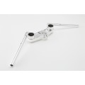 AELLA Upper Triple Clamp and Adjustable Handlebars for the Royal Enfield Continental 650 GT AELLA Upper Triple Clamp and Adjustable Handlebars for the Royal Enfield Continental 650 GT